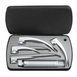 Set de laryngoscope HEINE Classic+ EasyClean LED, 4 lames