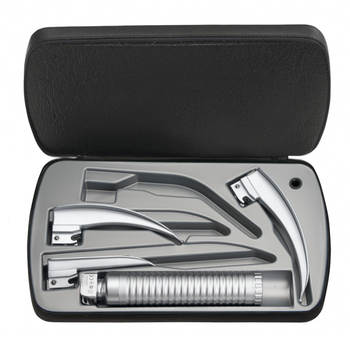 Set de laryngoscope HEINE Classic+ EasyClean LED, 3 lames