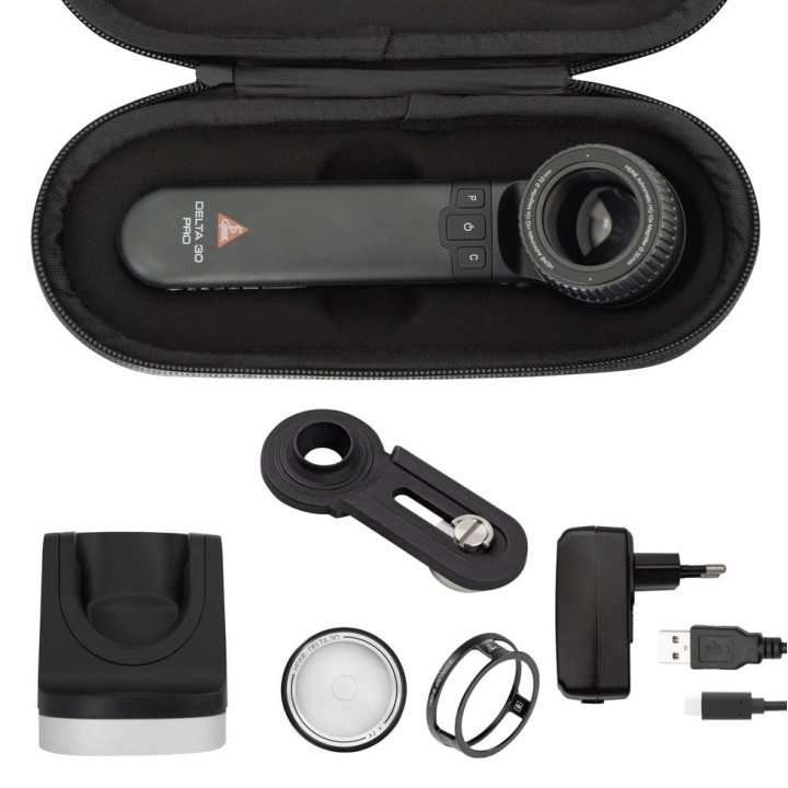 Set de Dermatoscope HEINE DELTA 30