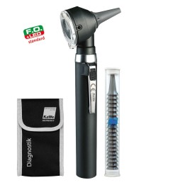 Otoscope KaWe PICCOLIGHT F.O. LED 2,5V, noir