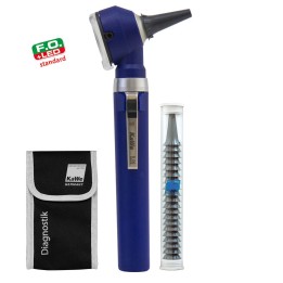 Otoscope KaWe PICCOLIGHT F.O. LED 2,5V, bleu