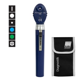 Ophtalmoscope KaWe PICCOLIGHT E56 filtre bleu, 2,5V bleu