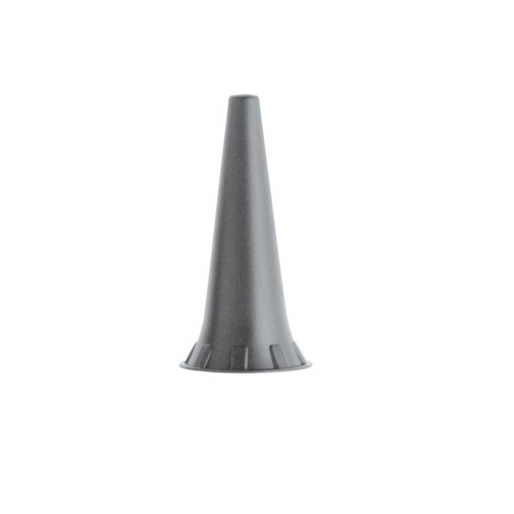 KaWe Speculums auriculares jetables, Ø 2,5 mm, anthracite, 10 x 100 pces.