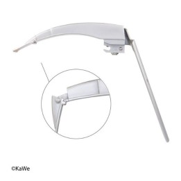 Lame de laryngoscope KaWe FLAPLIGHT MEGALIGHT Macintosh F.O. taille 3