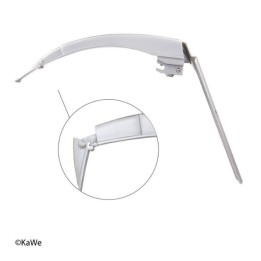 Lame de laryngoscope KaWe FLAPLIGHT MEGALIGHT Macintosh F.O. taille 4