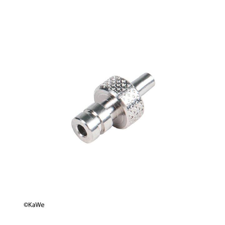 Adaptateur métallique pour la bulbe à soufflerie KaWe