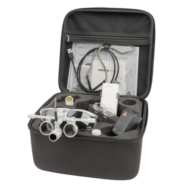 HEINE LoupeLight2 avec loupes binoculaires HR 2,5x | 420