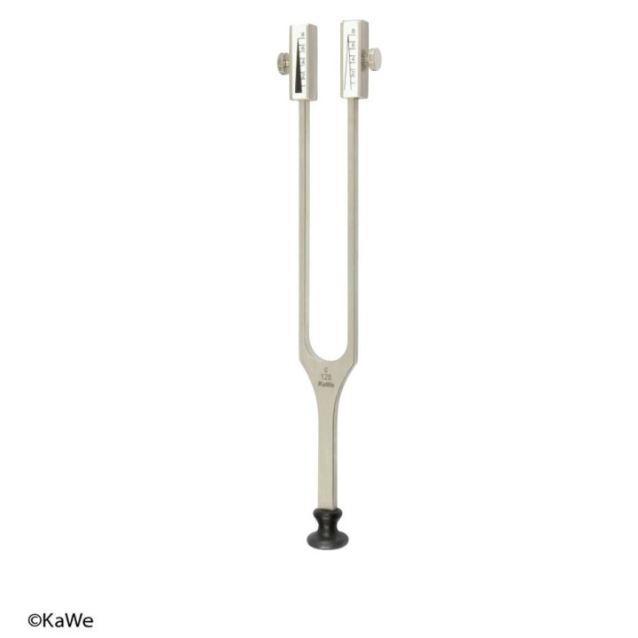 KaWe Diapason pour neurologues selon Rydel Seiffer, do 128/do 64 Hz