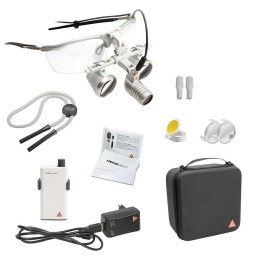 HEINE LoupeLight2 avec loupes binoculaires HR 2,5x | 520