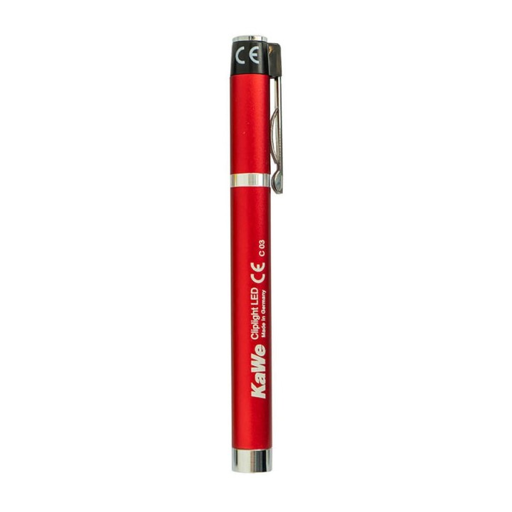 KaWe Cliplight lampe de diagnostic LED, rouge, 6 pces.