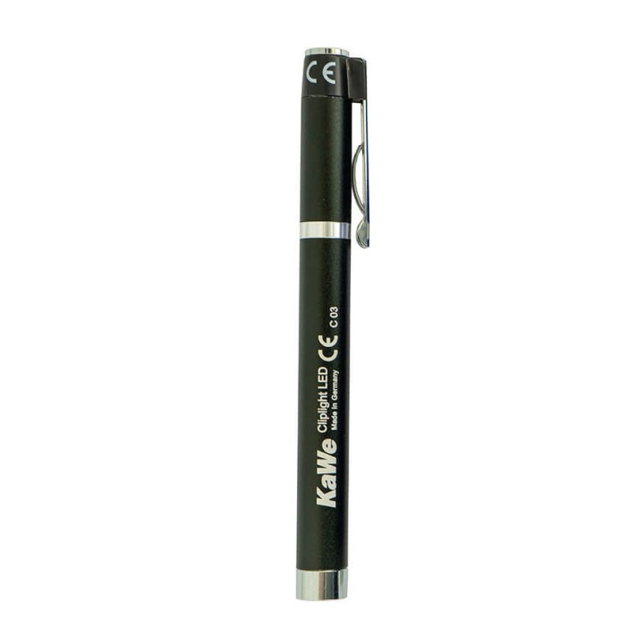 KaWe Cliplight lampe de diagnostic LED, noir, 6 pces.