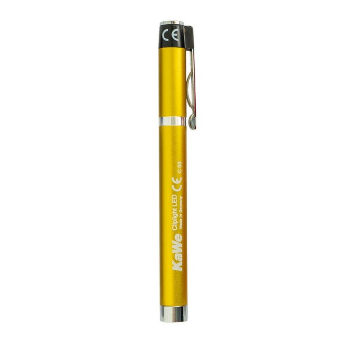 KaWe Cliplight lampe de diagnostic LED, doré, 6 pces.