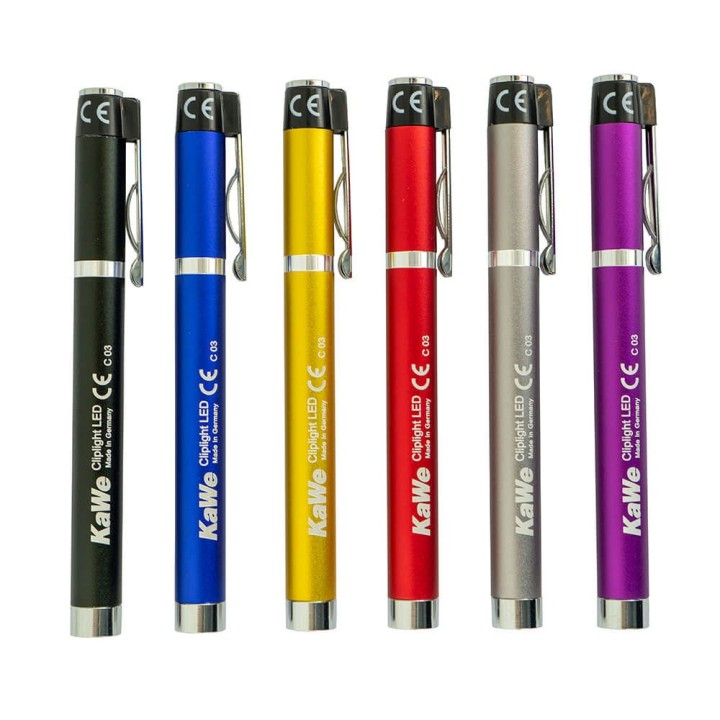 KaWe Cliplight lampe de diagnostic LED, set, 6 pces.