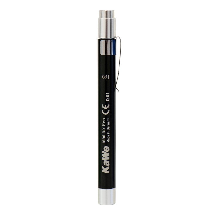 KaWe med.lux Pen lampe de diagnostic LED, noir, 6 pces.