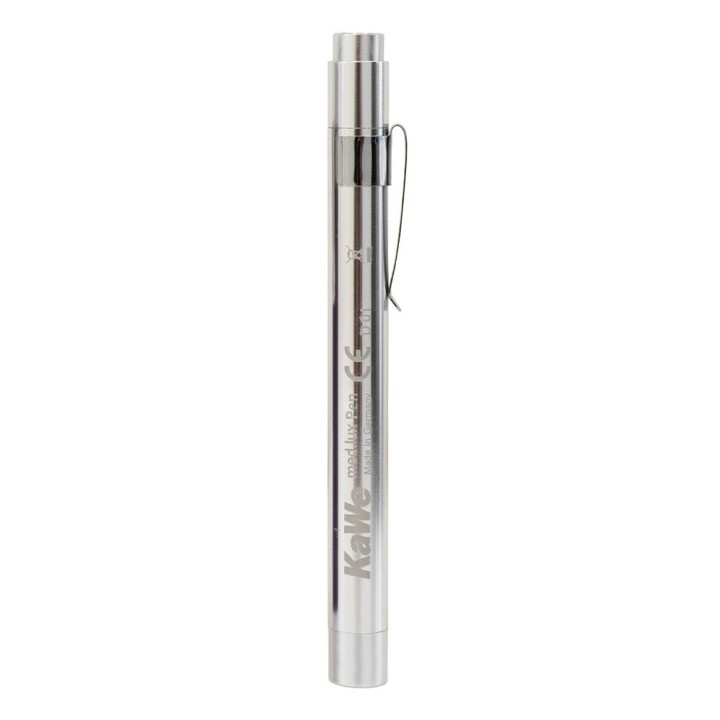 KaWe med.lux Pen lampe de diagnostic LED, argent, 6 pces.