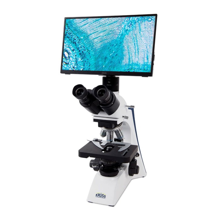 Kit de microscope KRÜSS MBL4000-T-LED-SET avec écran