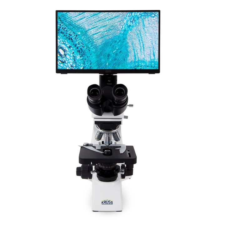 Kit de microscope trinoculaire KRÜSS MBL4000-T-LED-SET