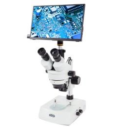 Kit Stéréomicroscope KRÜSS MSZ5000-T-LED-SET avec écran