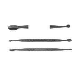 Curette osseuse Aesculap SUSI, droite, 180 mm