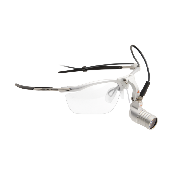 HEINE MicroLight2 Lampe frontale sur S-FRAME