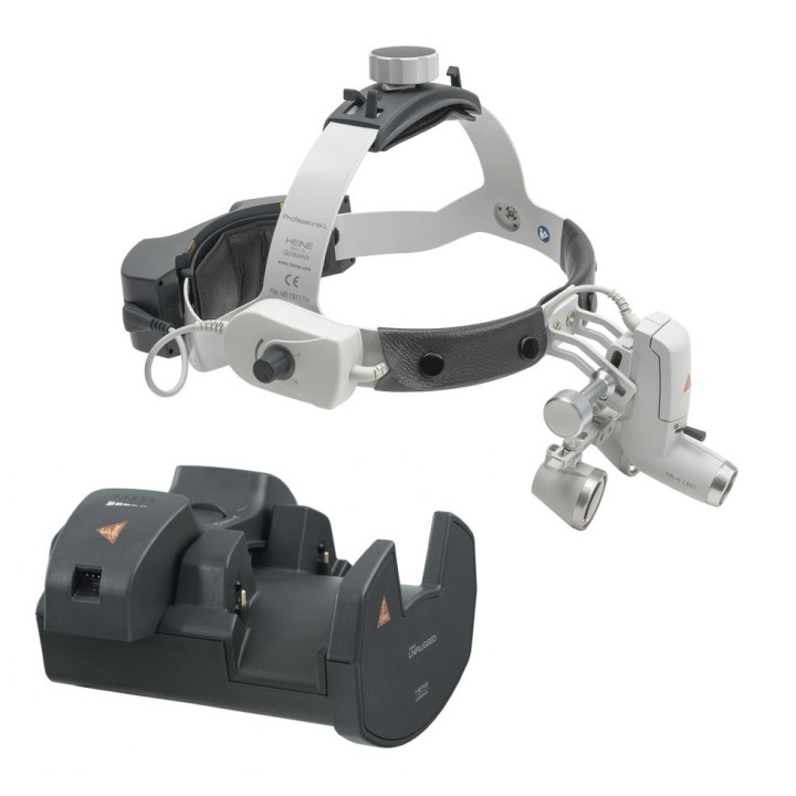 HEINE ML4 LED Kit 6c avec loupes binoculaires HR 2.5x | 340