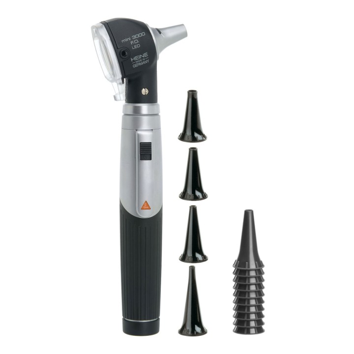 Kit de Otoscope HEINE mini 3000 LED F.O.