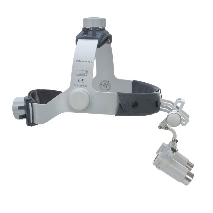 Loupes binoculaires HEINE HRP 3.5x | 420 sur bandeau Professional L