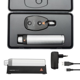 Ophtalmoscope HEINE BETA 200 LED poignée rechargeable