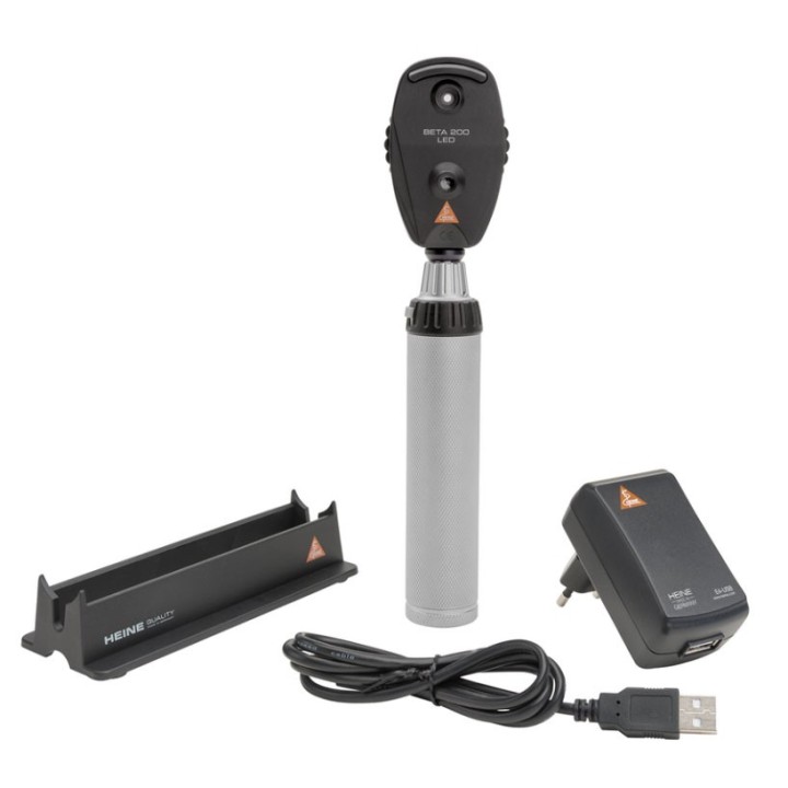 Ophtalmoscope HEINE BETA 200 LED poignée rechargeable