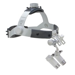 Loupes binoculaires HEINE HRP 3.5x | 420 sur bandeau Professional L