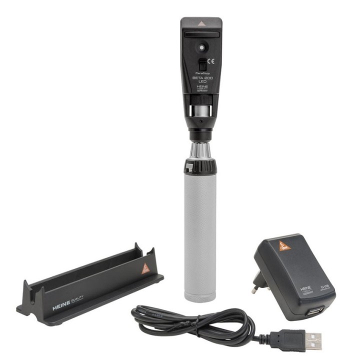 Skiascope HEINE BETA 200 LED rechargeable USB