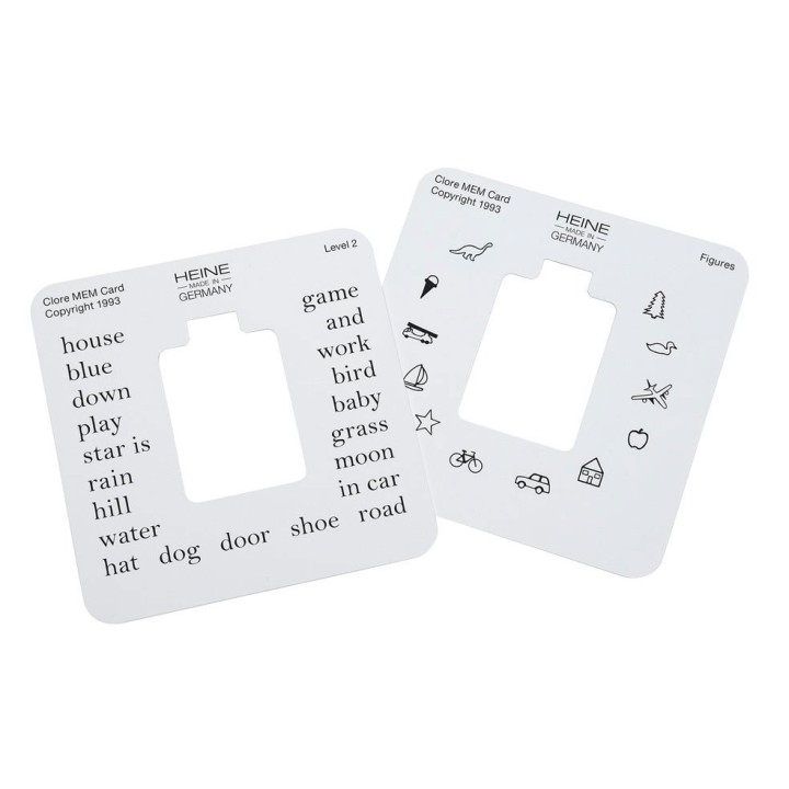 Cartes de fixation pour skiascope HEINE BETA 200 LED