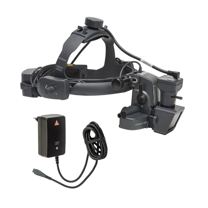 Kit de HEINE OMEGA 500 LED avec caméra vidéo DV1