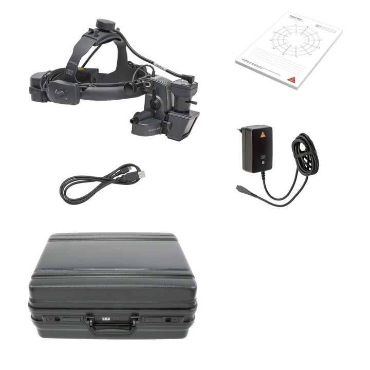Set de HEINE OMEGA 500 LED avec caméra vidéo DV1