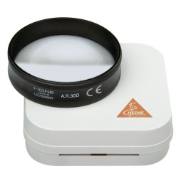 Loupe asphérique d’ophtalmoscopie HEINE A.R. 30D étui