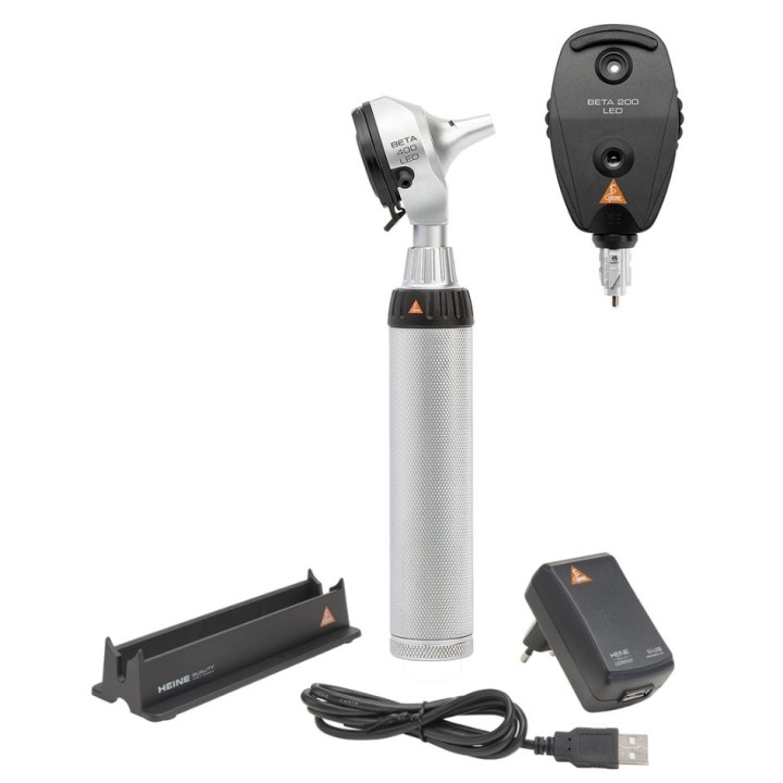 Set de diagnostic HEINE BETA 400 poignée rechargeable USB