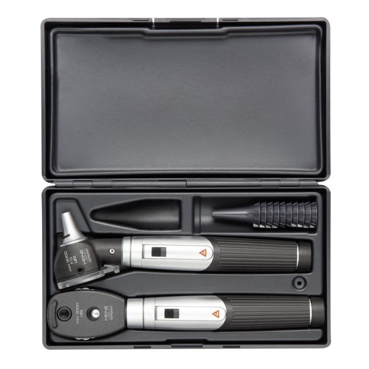 Set de diagnostic HEINE mini 3000 LED F.O.